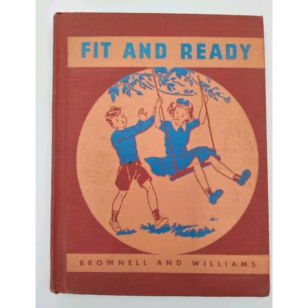 Fit and Ready 1946 BOOK‎ 3 SCHOOL HEALTH UNCOMMON Rare SEE PICS B60.1GU2095